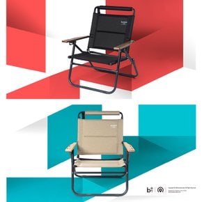 MOC Folding Chair 폴딩체어 와이드 각도조절 접이식 캠핑 체어