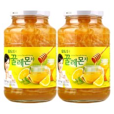 담터 꿀레몬차 1kg+1kg (총 2kg)