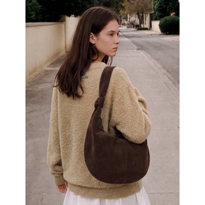 AMANT HOBO BAG-SUEDE (BROWN)