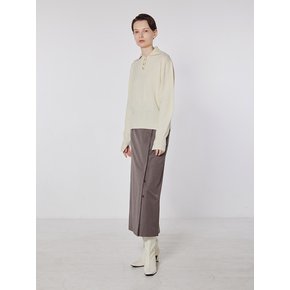 TOF SAILOR COLLAR CASHMERE KNIT IVORY