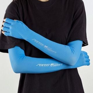 콩심팥심 골프 자전거 등산 팔토시 반장갑 스트라이프 쿨