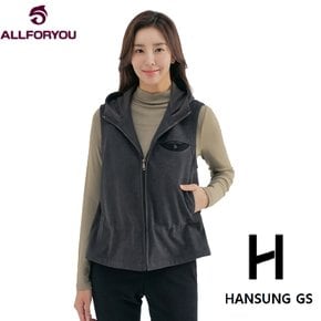 [올포유 여성] Hood Casual Vest ALVEM8421-190