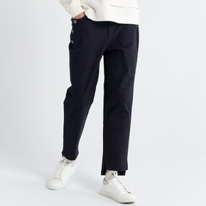 버튼포인트 밴딩 슬림핏 팬츠 CXS22FWPT970