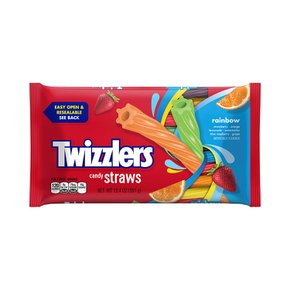 트위즐러 젤리 레인보우 트위스트 캔디 Twizzlers Rainbow Twists Candy 351g