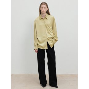 Satin Blouse_Mustard