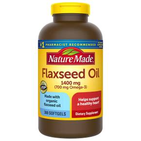 Nature Made 네이처메이드 플렉시드(아마씨) 오일 1400mg 300정 1병