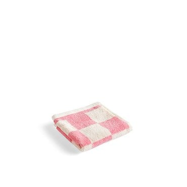 HAY 헤이 HAY Check Wash Cloth 30*30 체크 워시 클로스 핑크