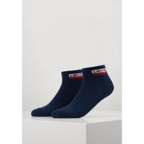 5552744 Levis MID CUT LOGO 2 PACK - Socks dress blues