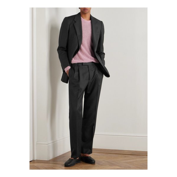 오버사이즈 골지 알파카 혼방 스웨터 핑크 46376663162885146