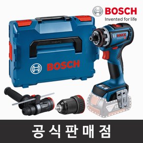 정품 GSR 18V-90 FC 브러쉬리스 플렉시클릭 멀티 충전드릴드라이버 본체 베어툴 어댑터2종