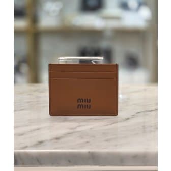 미우미우 [시흥점] 여성 로고 레더 카드지갑 5MC076-2CV6-F0NQY