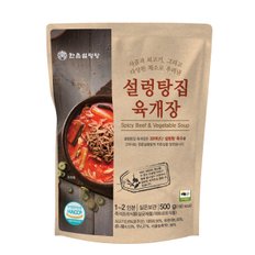 [한촌설렁탕] 설렁탕집 육개장 500g X 6팩