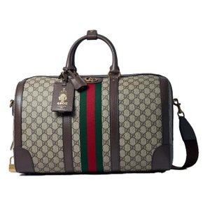 25 SS 구찌 Savoy 사보이 오피디아 슈프림 미디엄 더플백 베이지 724642 9C2ST 8746