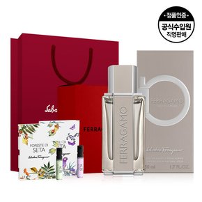 페라가모 브라이트 레더 EDT 50ml+샘플 2종 키트+쇼핑백