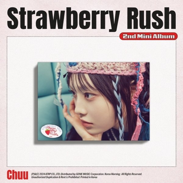 [CD]츄 (Chuu) - 미니 2집 [Strawberry Rush] (Stayg Album Ver.) / Chuu - 2Nd Mini Alabum [Strawberry Rush] (Stayg Album Ver.)  {06/26발매}