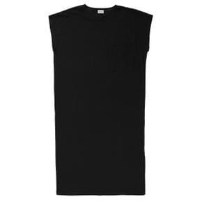 THE HONOR SLEEVELESS T-SHIRTS - BLACK