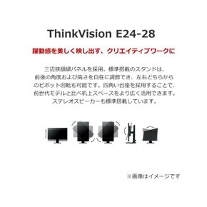 Lenovo ThinkVision E24-28 238인치 IPS모니터- 풀HD 1