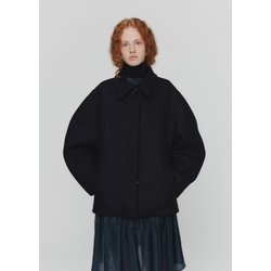 【AMOMENTO】24fw HOURGLASS HALF COAT AMOMENTO Hourglass Half Coat - Beige | Garmentory