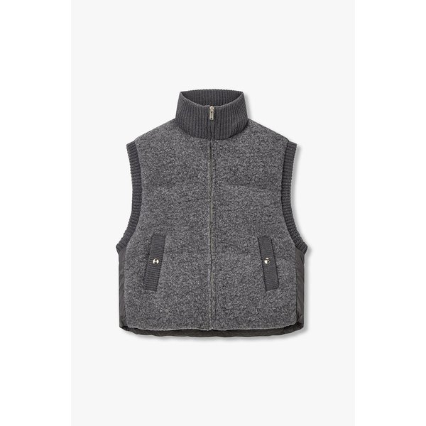 [리오더] 울 블렌드 부클 다운 베스트 7155417012273