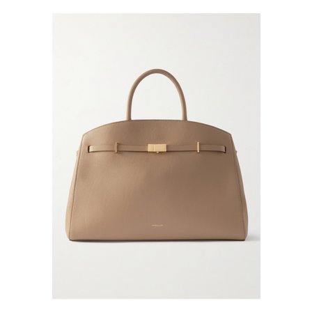 DEMELLIER 드멜리어 더 허드슨 스몰 텍스처 가죽 토트 샌드 1647597357778883