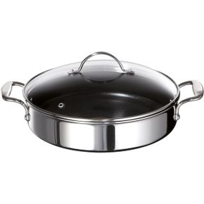 독일 테팔 냄비 Tefal E79071 Jamie Oliver Induction serving pan with 2 side handles and gla