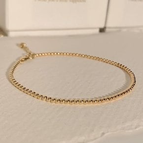 14k 베이직 2mm 볼 팔찌