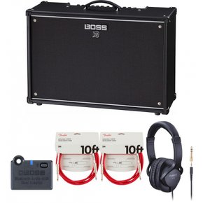 보스/카타나-100/212 GEN 3 100W 기타 앰프 펜더 케이블 (빨간색)