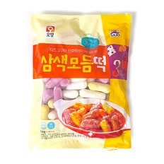 [푸른들마켓][사조] 삼색모듬떡1kg