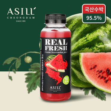 아실 [아실청담] 청량하고 기분좋은 달달함으로 사계절 편하게 즐기는 수박땡모반 250ml (6병)
