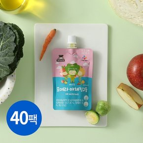 아이누리 마시는 모여라 야채친구들 100ml x 40팩 상온