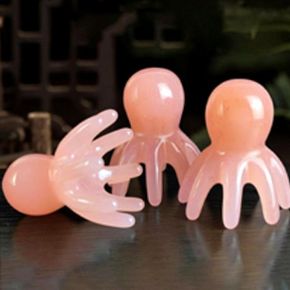 마사지기 두피마사지 두피지압 경락 지압 얼굴 괄사