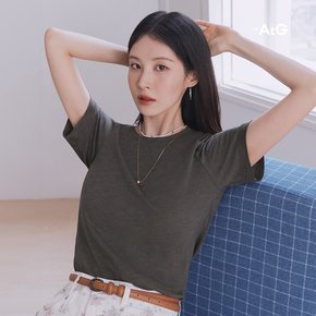 25SS 뉴트럴에디션 모달 슬럽 티블라우스 6종