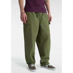 4217236 Vans RANGE BAGGY TAPERED ELASTIC - Cargo trousers olivine