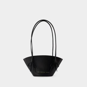 24FW 시라크 토트백 Small Basket Bag with Bows Black black