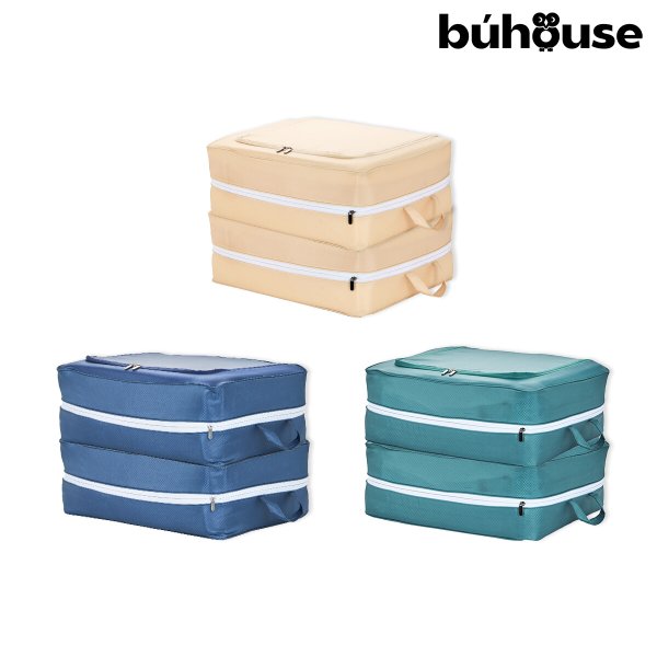 부하우스 이불 압축파우치 대형 2종세트(XL+XL)