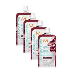 MOROCCANOIL 모로칸오일 보르도 컬러 디포지팅 헤어 마스크 30ml 4팩