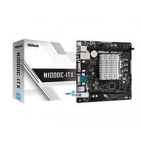 ASRock 온보드 CPU 팬리스 메인보드 N100DC-ITX Intel CPU N100 탑재 Mini ITX