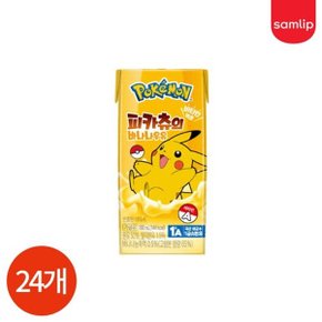 삼립 포켓몬 피카츄의 바나나 우유 190ml x 24개