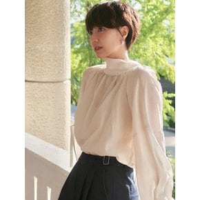 투 웨이 타이 블라우스 아이보리 TWO WAY TIE BLOUSE IVORY