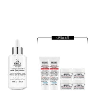 키엘 [3S] 키엘 속탄력 투명 에센스 100ml 세트 (+디럭스 6종)