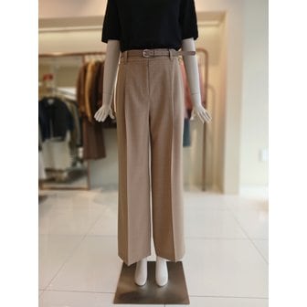 CC콜렉트 [여주점] 씨씨콜렉트 벨티드핀턱와이드팬츠 E262msa132