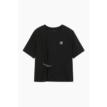 베네통 리본 키링 자수 티셔츠 BATS97541