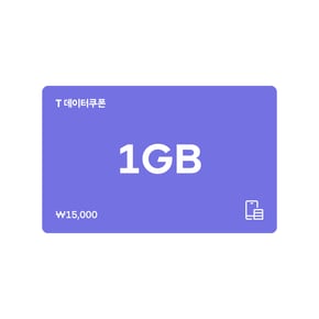 T 데이터쿠폰 1GB