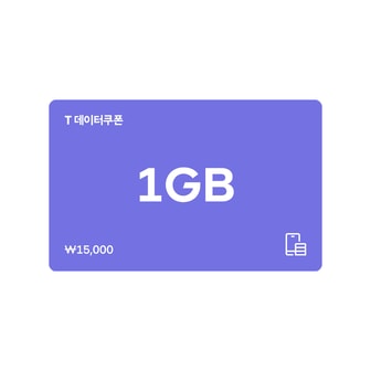 SKT T 데이터쿠폰 1GB