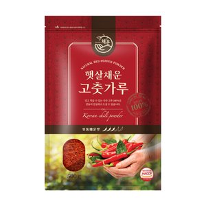 햇빛고을 고춧가루 보통 매운맛 500g x 2 (김장,양념용)