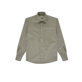 Essential Gaberdine cotton shirts (Olive)