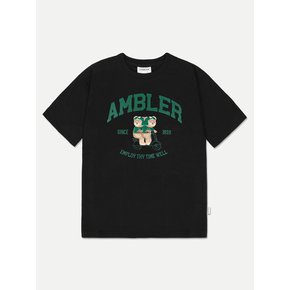 Delivery bear Over fit T-Shirts AS1014  (Black)