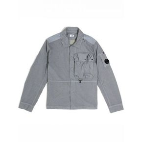 CP COMPANY 시피컴퍼니 12CMOS101A 005782G 937 렌즈 와펜 타이론 포켓 오버 셔츠 그레이 남성