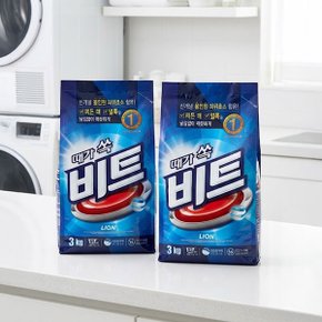 비트 분말 세탁세제 파우치 3kg x 2