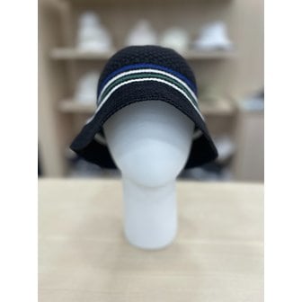 르꼬끄골프 [여주점] 여성 니트 멀티 컬러 햇 GQ122LCP13 BLCK